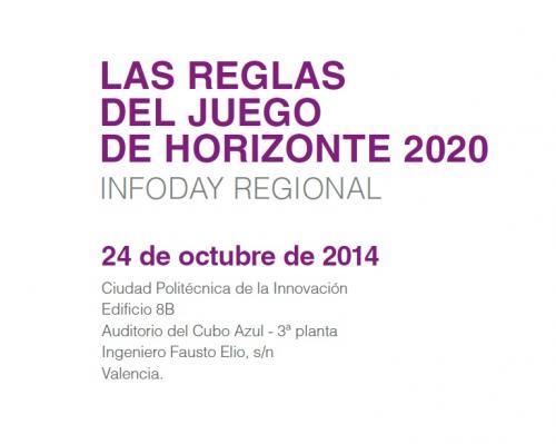 Programa Infoday octubre 2014