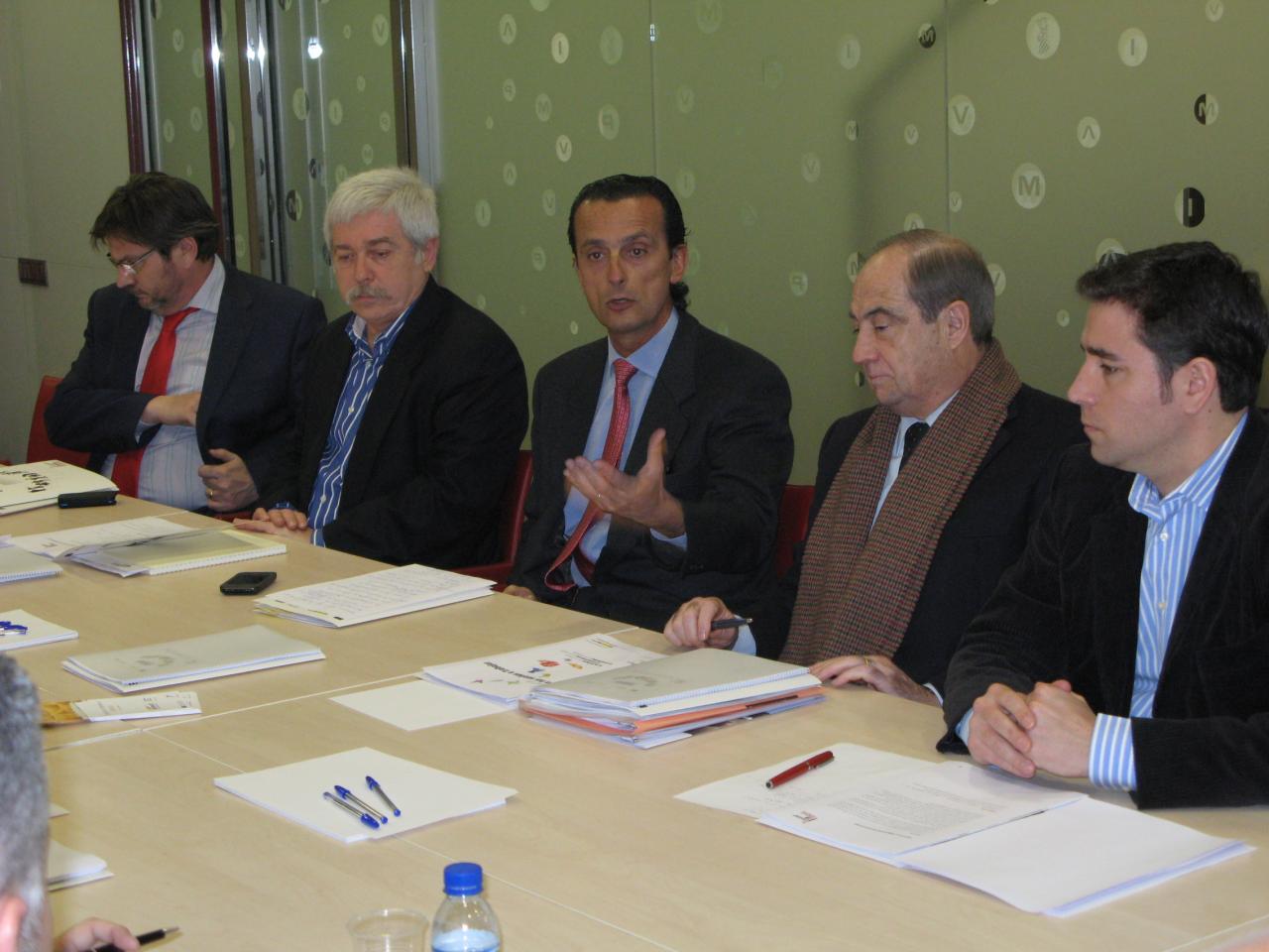Reunión patrocinadores DPECV 2010