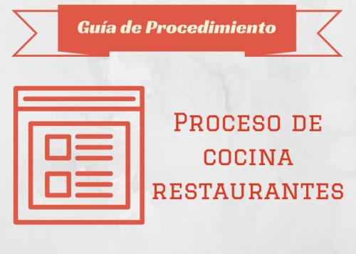 Guía Proc. Proceso de cocina - Restaurantes