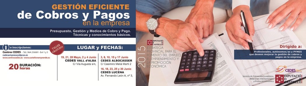 Curso Gesti�n Eficiente de Cobros y Pagos