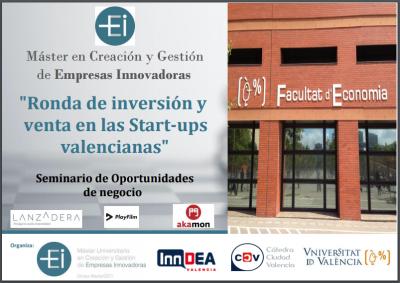 Seminario: "Ronda de inversin y venta en las Start-ups valencianas"
