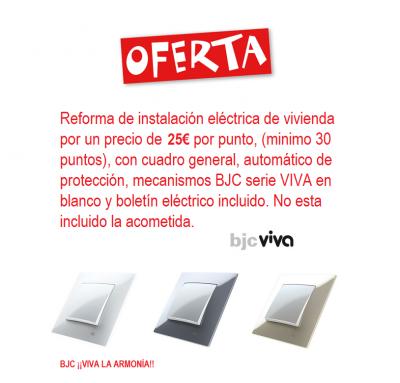 NO DEJES PASAR LA OPORTUNIDAD DE RENOVAR TU INSTALACIÓN ELECTRICA