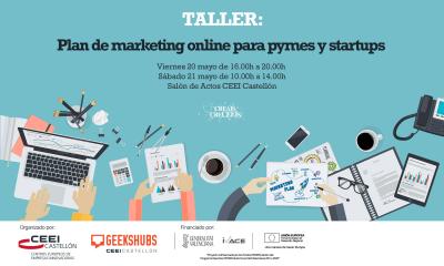 ''Plan de marketing online para pymes y startups''