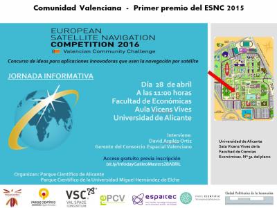 28/04 Infoday:concurso de ideas basadas en navegacin por satlite Galileo Masters