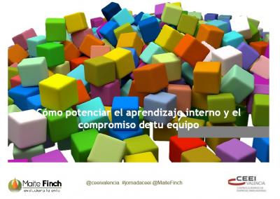 Jornada Cómo potenciar el aprendizaje interno y el compromiso de tu equipo