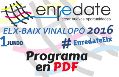 Programa Enr�date Elx-Baix Vinalop� 2016