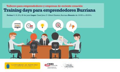 Training days para emprendedores y empresas Burriana