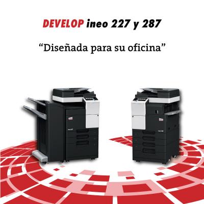 Multifunci�n laser blanco y negro, Develop ineo 227