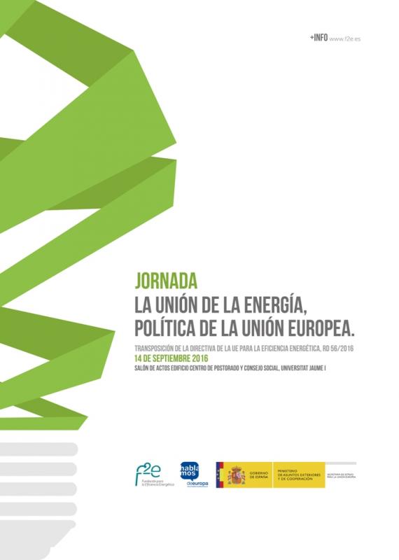 Jornada: La unin de la energa, poltica de la unin europea.