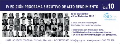 �LTIMAS PLAZAS!!! PROGRAMA EJECUTIVO DE ALTO RENDIMIENTO