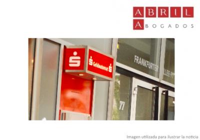 Disputa del color rojo del Banco Santander