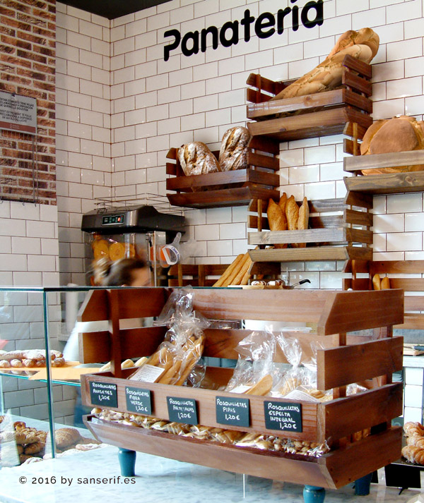 Sanserif Panatería interior 1