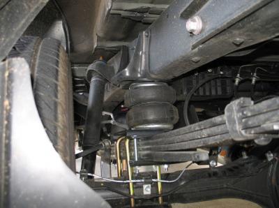 Suspension neumatica instalada