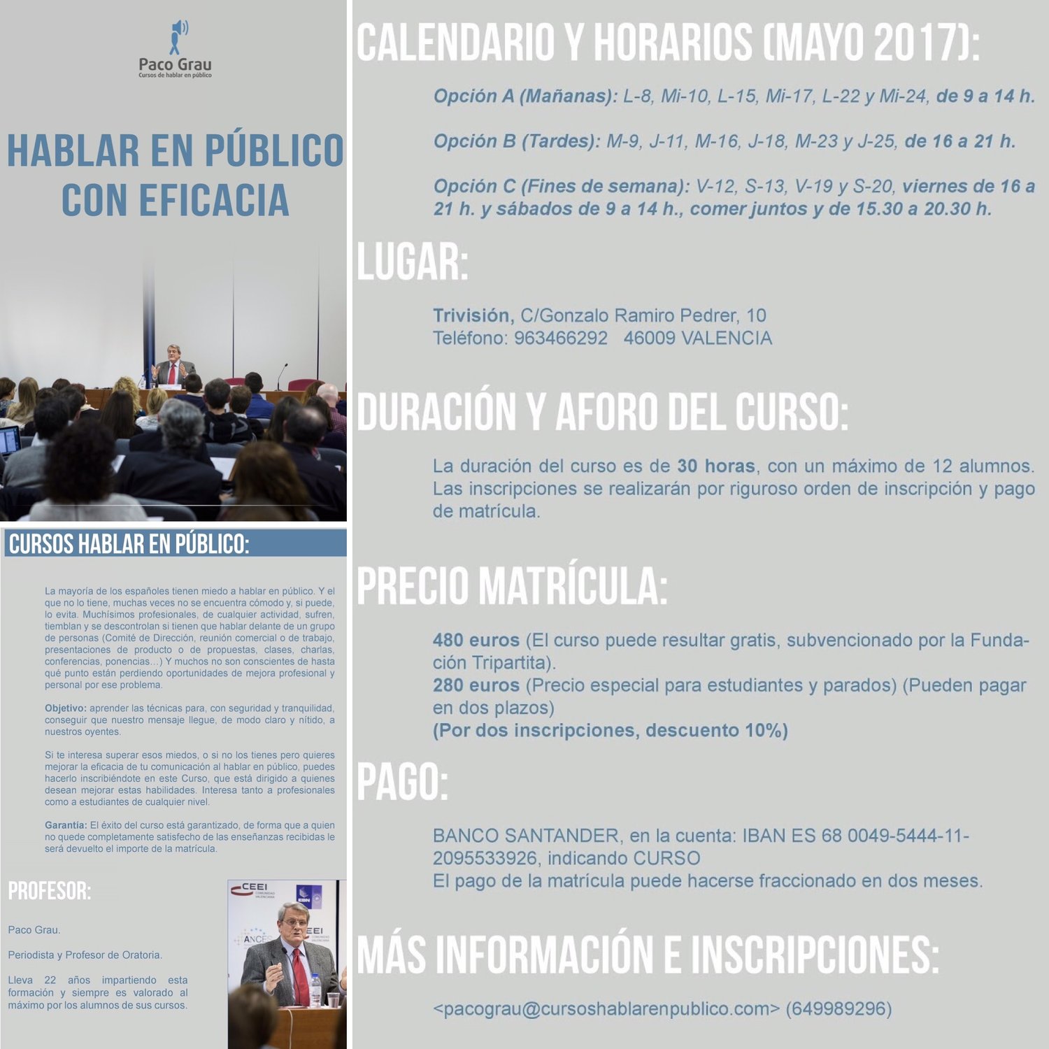 PRIMAVERA LLENA DE ORATORIA. ¡APRENDE DE UNA VEZ!