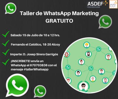 Taller de WhatsApp Marketing GRATUITO