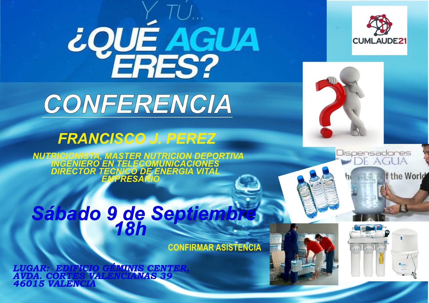 Y tú, ¿qué agua eres?