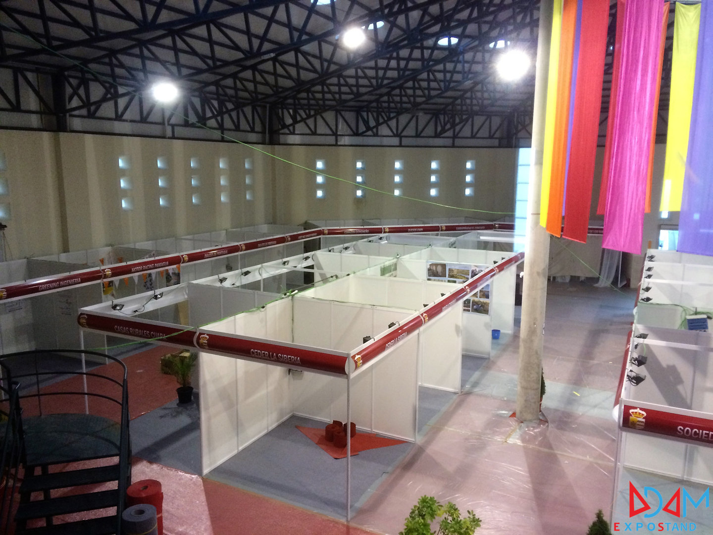 alquiler de stands modulares