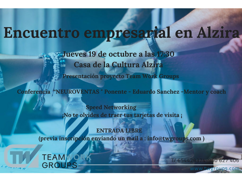 Encuentro empresarial y Speed Networking en Alzira