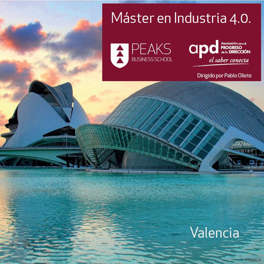 Empieza ya el Máster en Industria 4.0. de PEAKS Business School