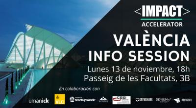 Impact Accelerator Valencia INFO SESSION