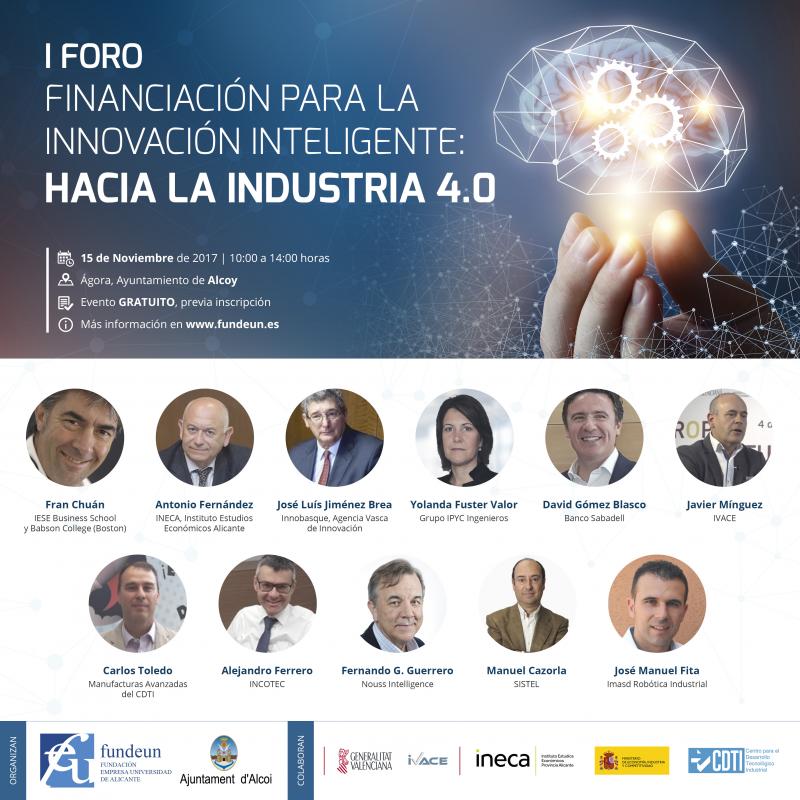 Foro “Financiación para la innovación inteligente: Hacia la industria 4.0"