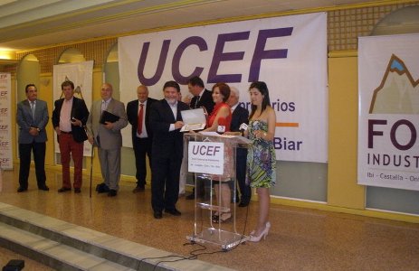 Acto de entrega en Biar