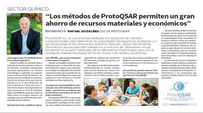 Publicada entrevista a ProtoQSAR en "La Raz�n"