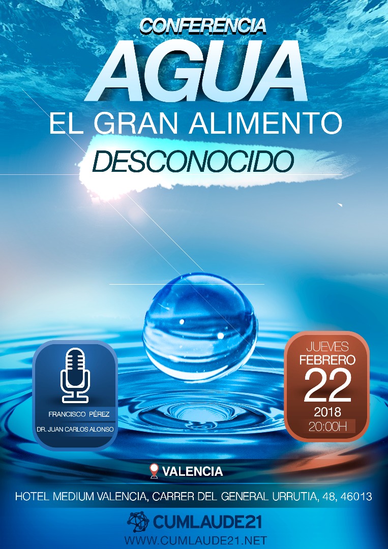 AGUA... EL GRAN ALIMENTO DESCONOCIDO