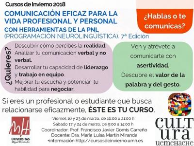 COMUNICACIN EFICAZ PARA LA VIDA PROFESIONAL Y PERSONAL CON HERRAMIENTAS DE LA PNL. 7 Ed.