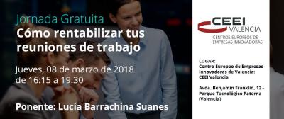 Jornada Cómo rentabilizar tus reuniones de trabajo