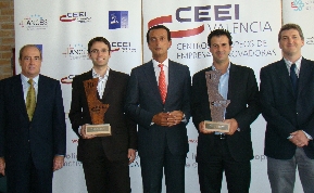 Premiados CEEI-IMPIVA 2010 Valencia