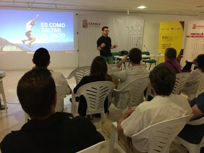 Charla Javier Echaleku en Focus Pyme La Costera, La Canal de Navarr�s y La Vall d'Albaida