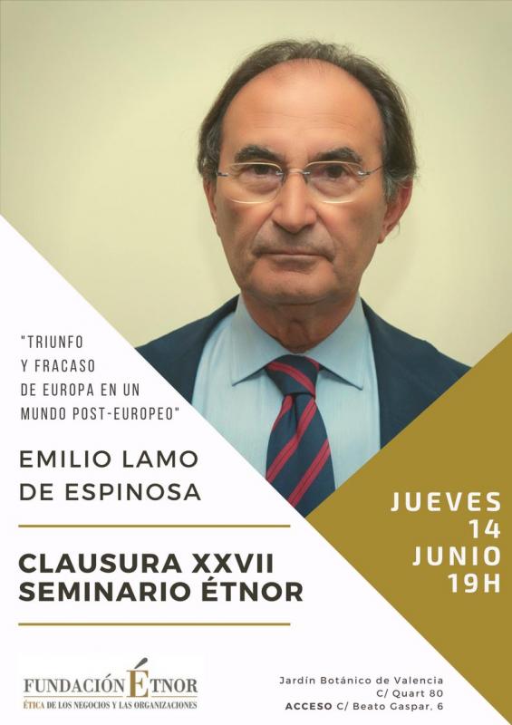 Convocatoria Emilo Lamo Espinosa