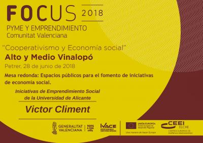 Iniciativas de Emprendimiento Social de la Universidad de Alicante