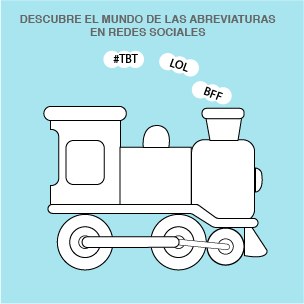 Súmate al tren de las abreviaturas y aprende su significado