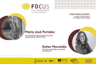 M Jose Portales y Esther Moratalla hablarn de turismo inteligente en Focus Pyme Startups
