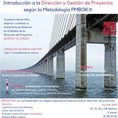 Cartel curso Intro DyGPro Feb Marzo 2019