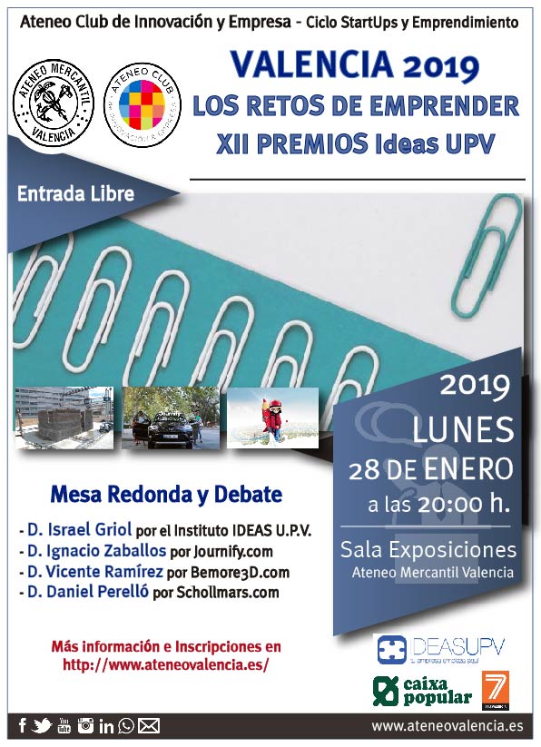 Ateneo mesa redonda Ideas UPV