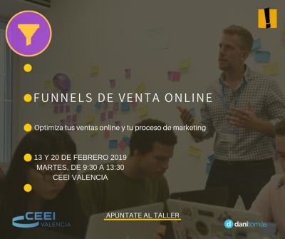 Curso Funnels Ventas Valencia febrero 2019