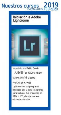 Curso de Iniciación a Adobe Lightroom