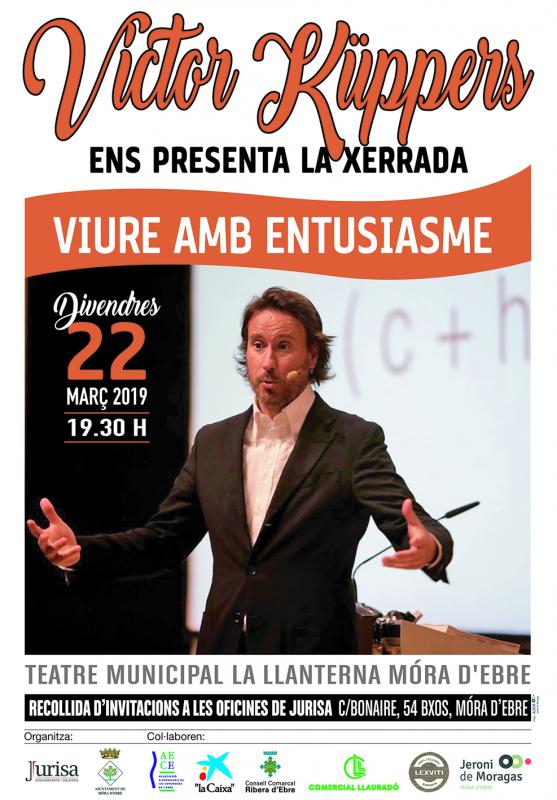 Conferencia: "Vivir con entusiasmo" . Victor Kppers