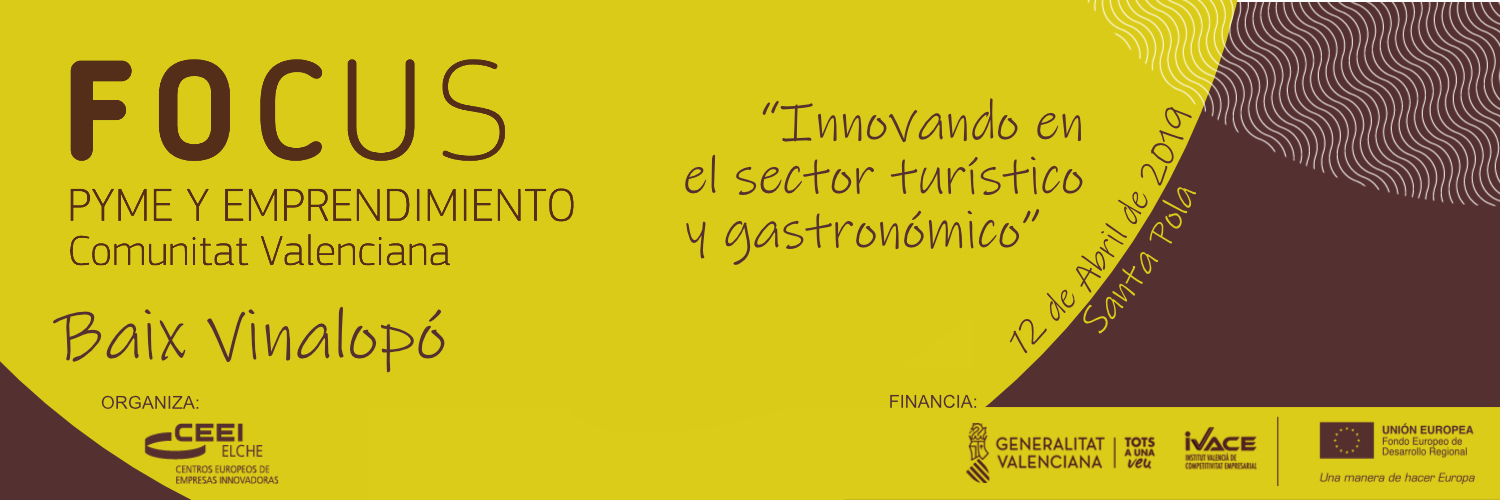 banner Focus Pyme y Emprendimiento Baix Vinalopó 2019
