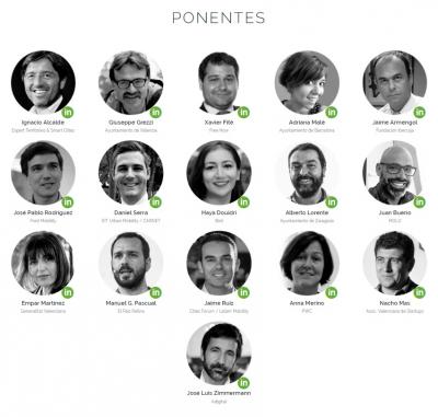 Ponentes Smart Mobility Summit Valencia