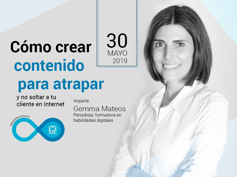 Màster Class: com crear contingut per a atrapar (i no soltar) al teu client en Internet