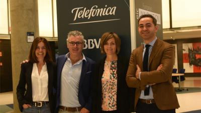 Telefnica y BBVA exploran oportunidades de negocio con startups