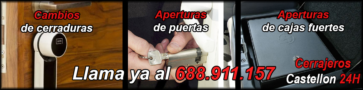 Cerrajeros Castellón 24H