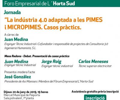 La ind�stria 4.0 adaptada a les PIMES i MICROPIMES. Casos pr�ctics