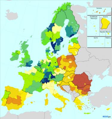 Mapa Innovacin Regional Europa 2019