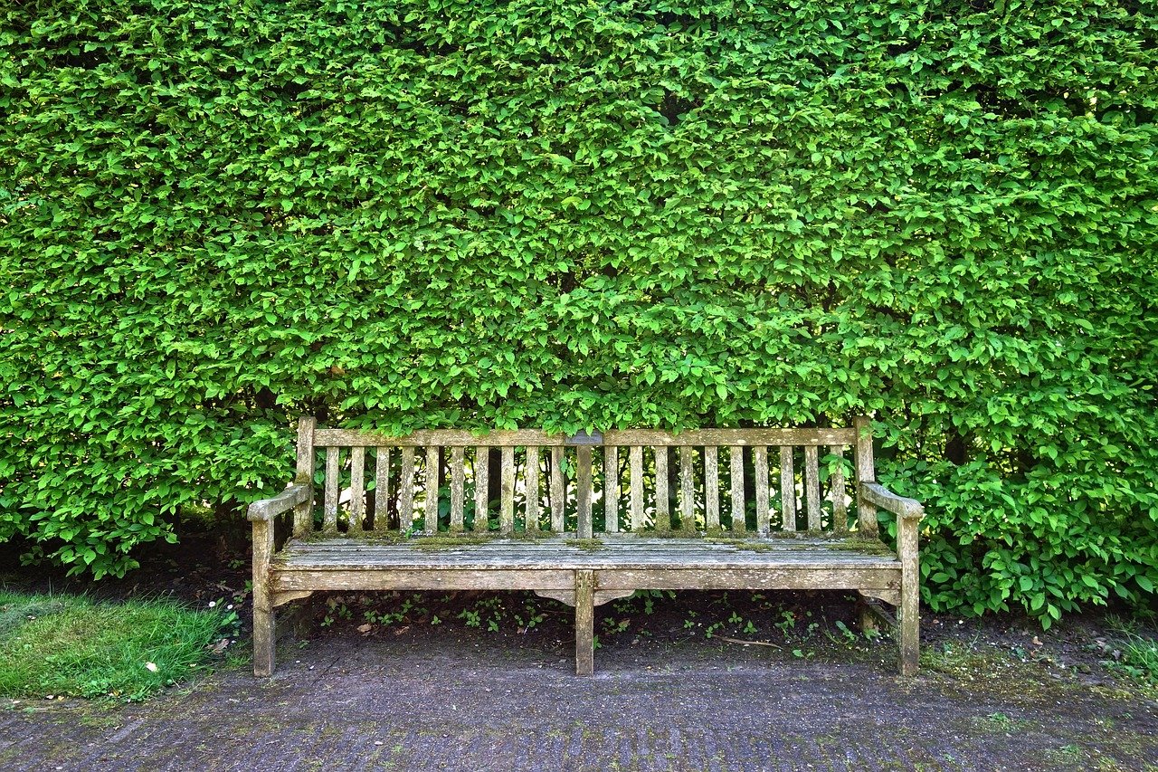 Limpieza mueble jardín