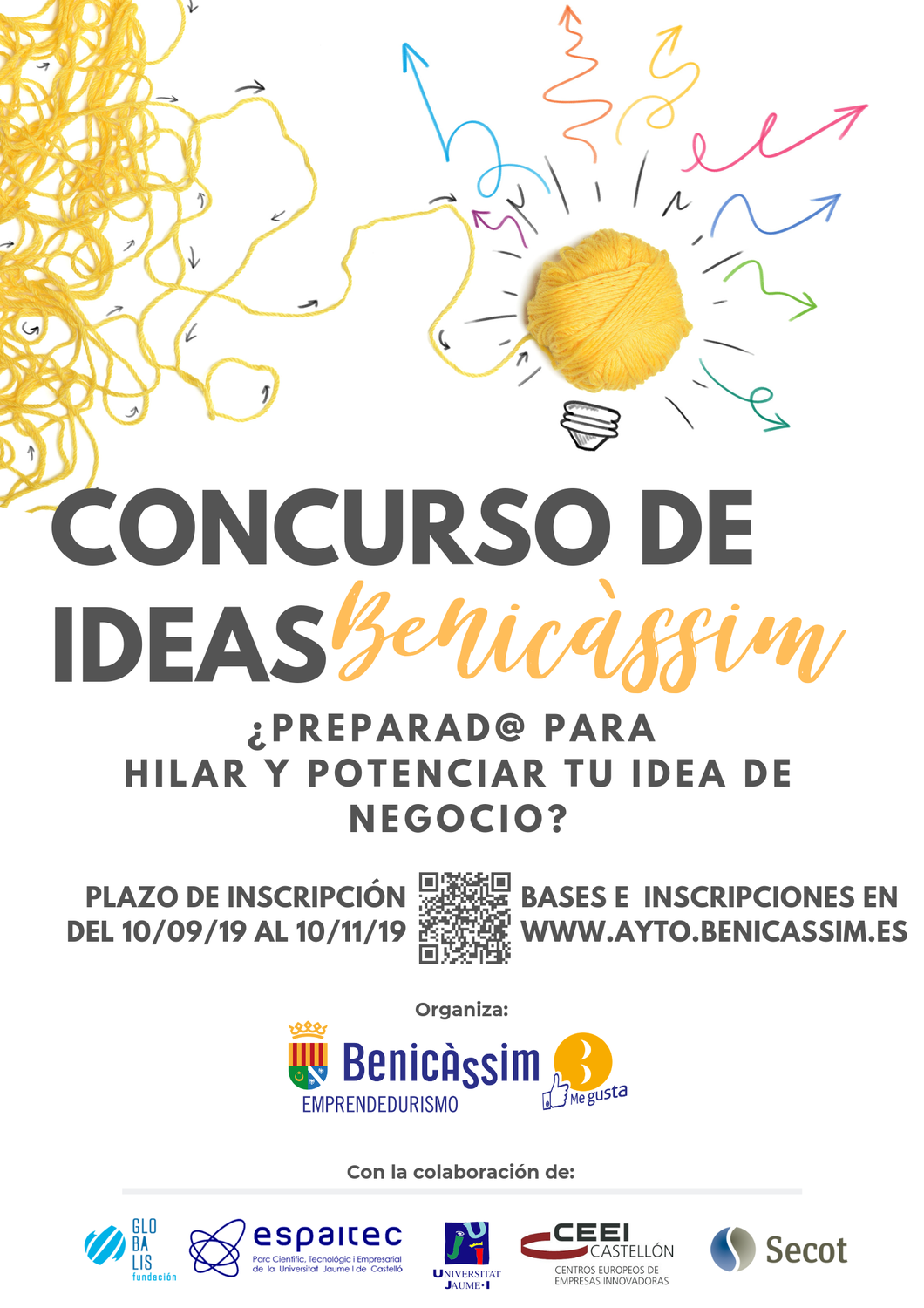 Cartel Benicassim Emprende 2019